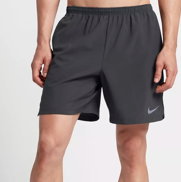 nike challenger grey shorts